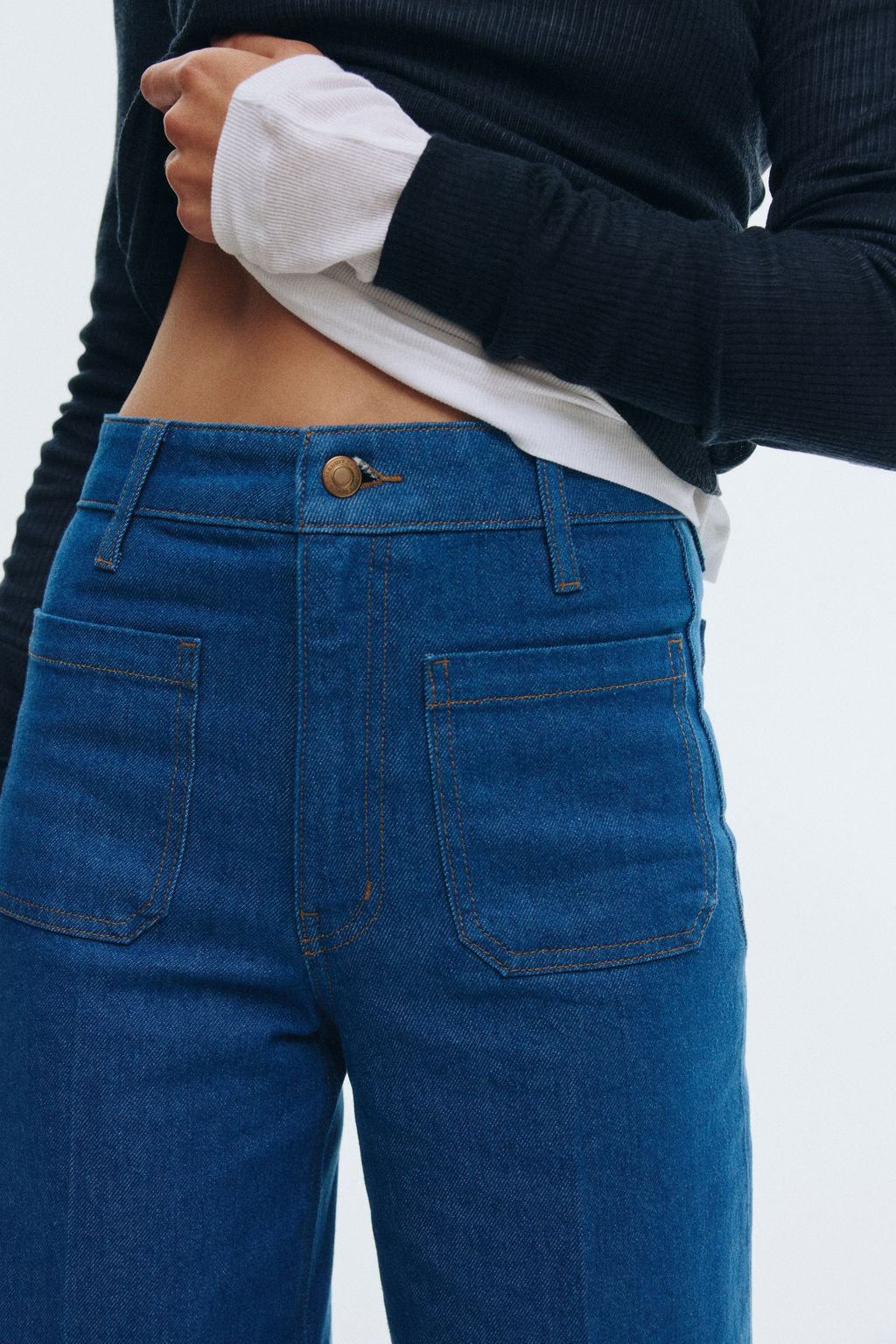 Wide High Jeans - H&m фото 12