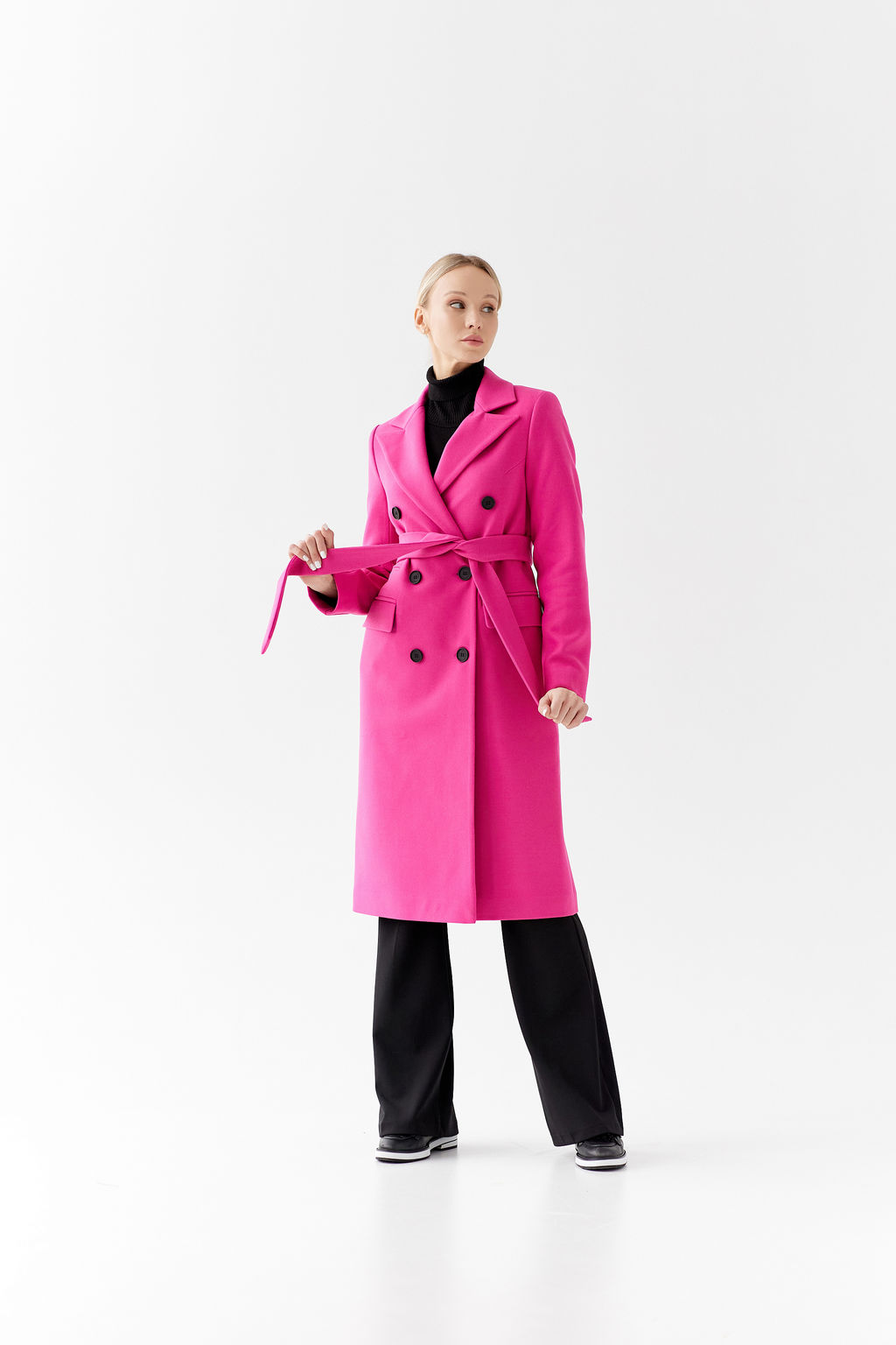 Пальто женское демисезонное 25775 (вино) - Kankan фото 19