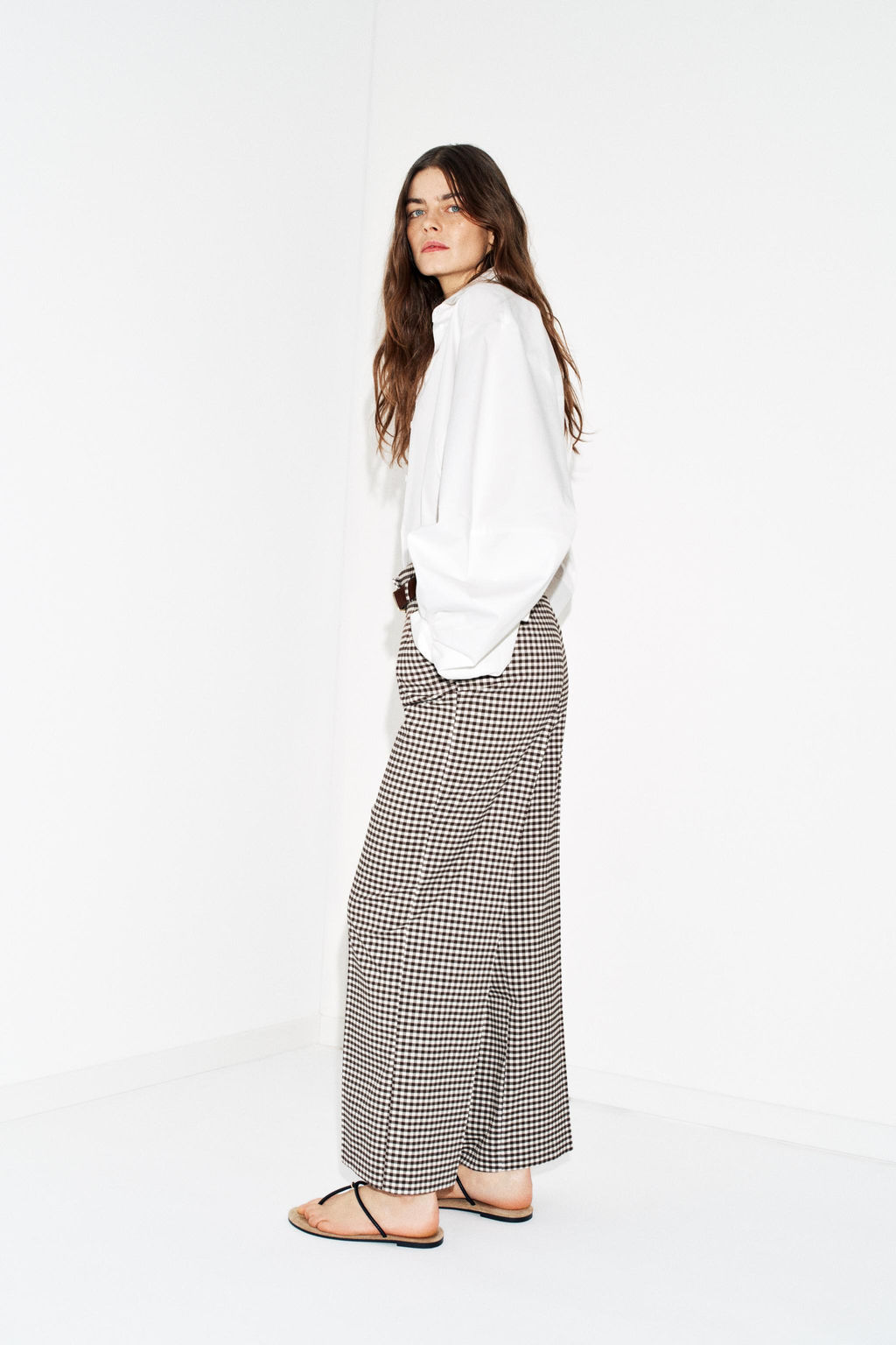 POPLIN PUFF SLEEVE SHIRT - Zara фото 16