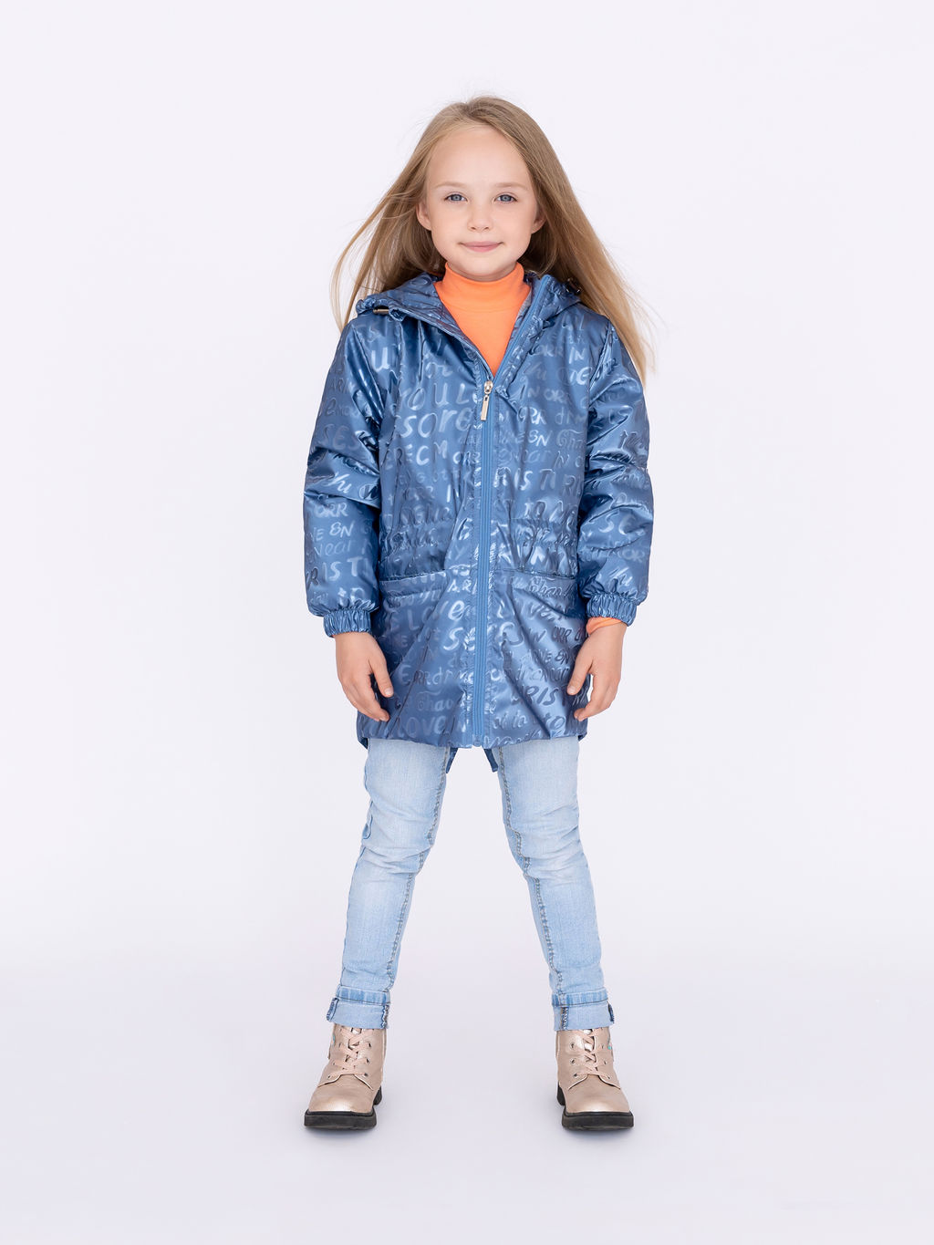 Куртка детская демисезонная джинс