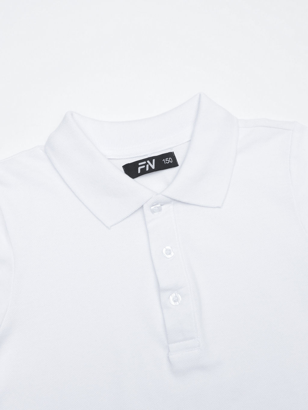 Детская футболка-поло FN Classic White