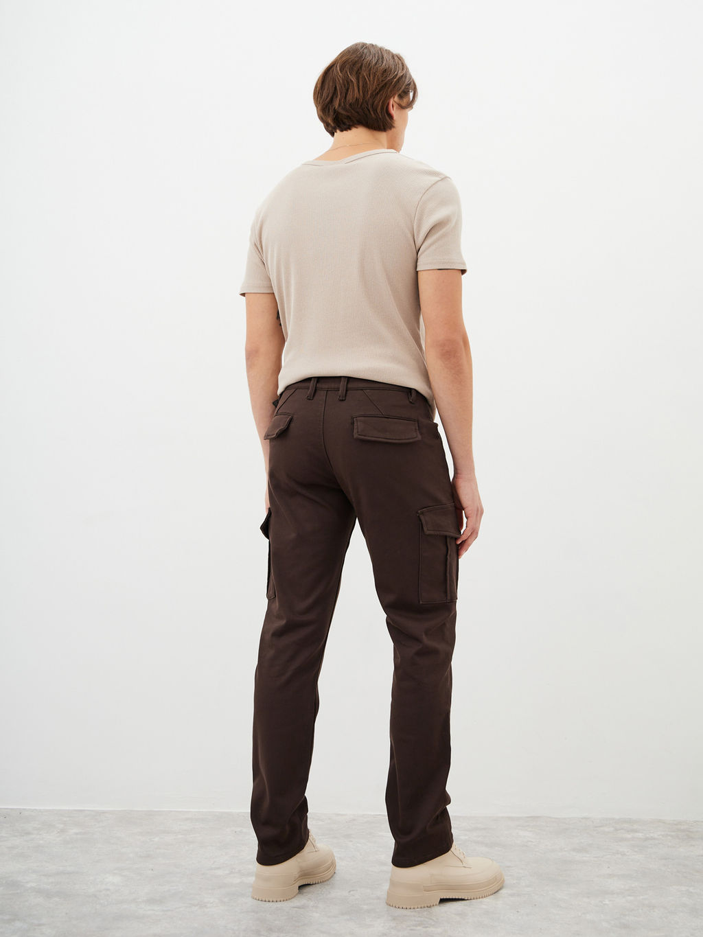 Мужские джинсы Карго утеплённые - Mossmore фото 48