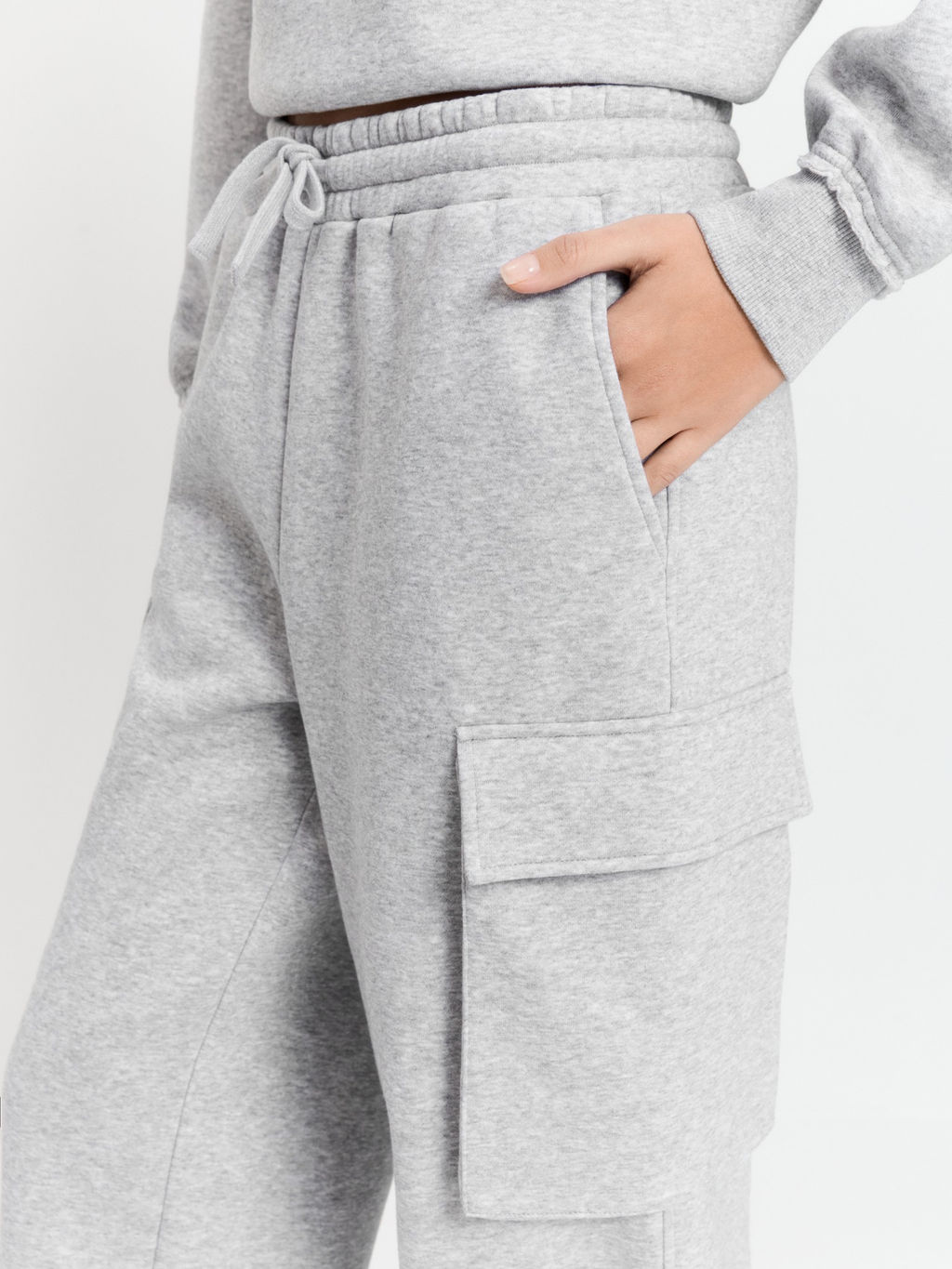 10200160708 Брюки жен. Maura_pants серый меланж - Concept club фото 4