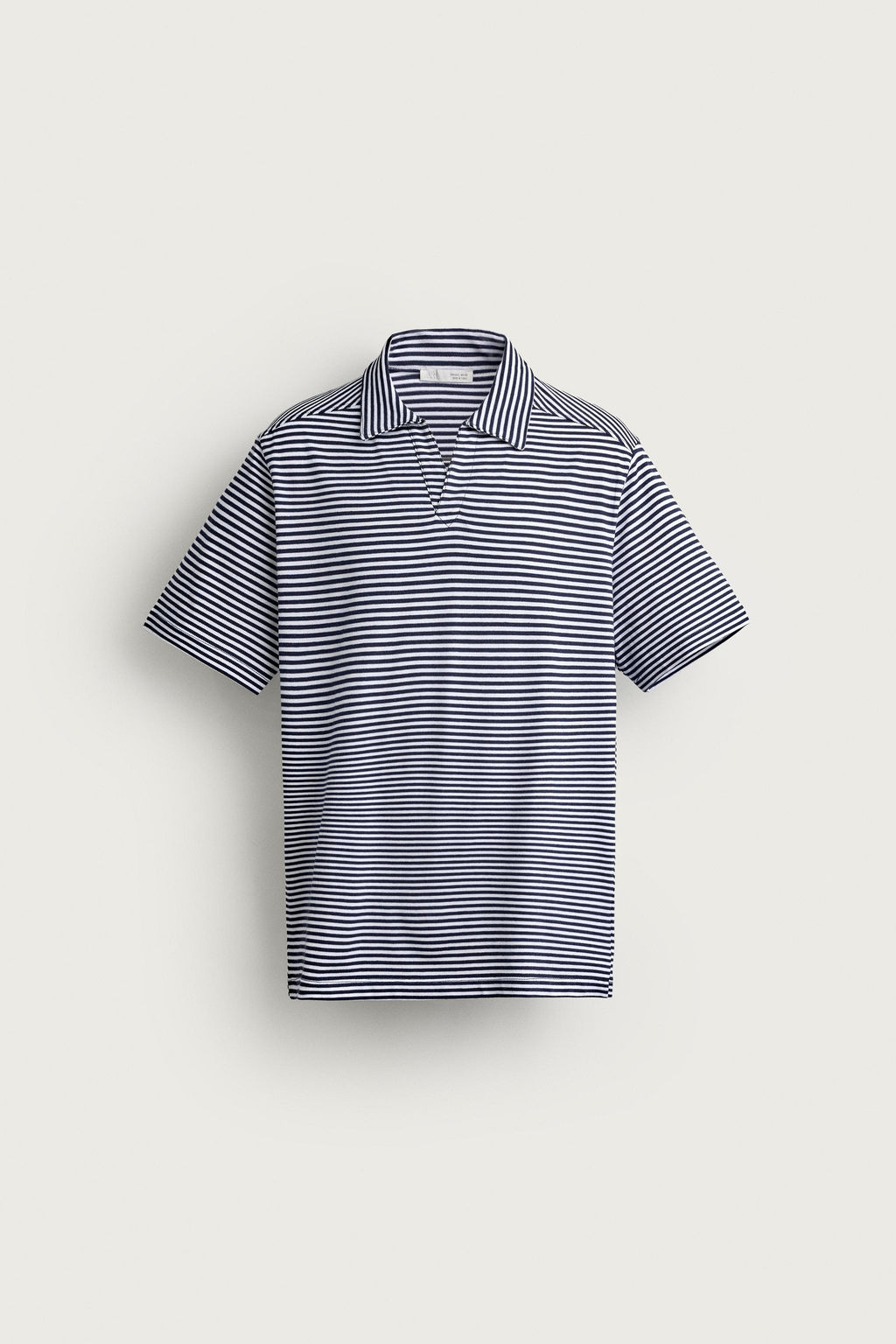 POLO FLUIDO REGULAR FIT RAYAS / rayas - Zara фото 7