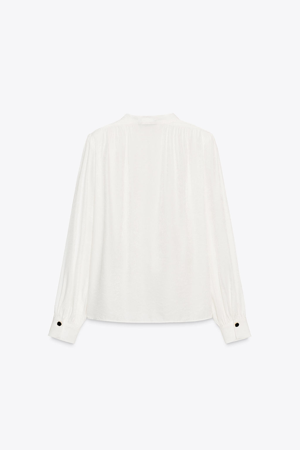 SHIRT WITH SHOULDER PADS - Zara фото 7