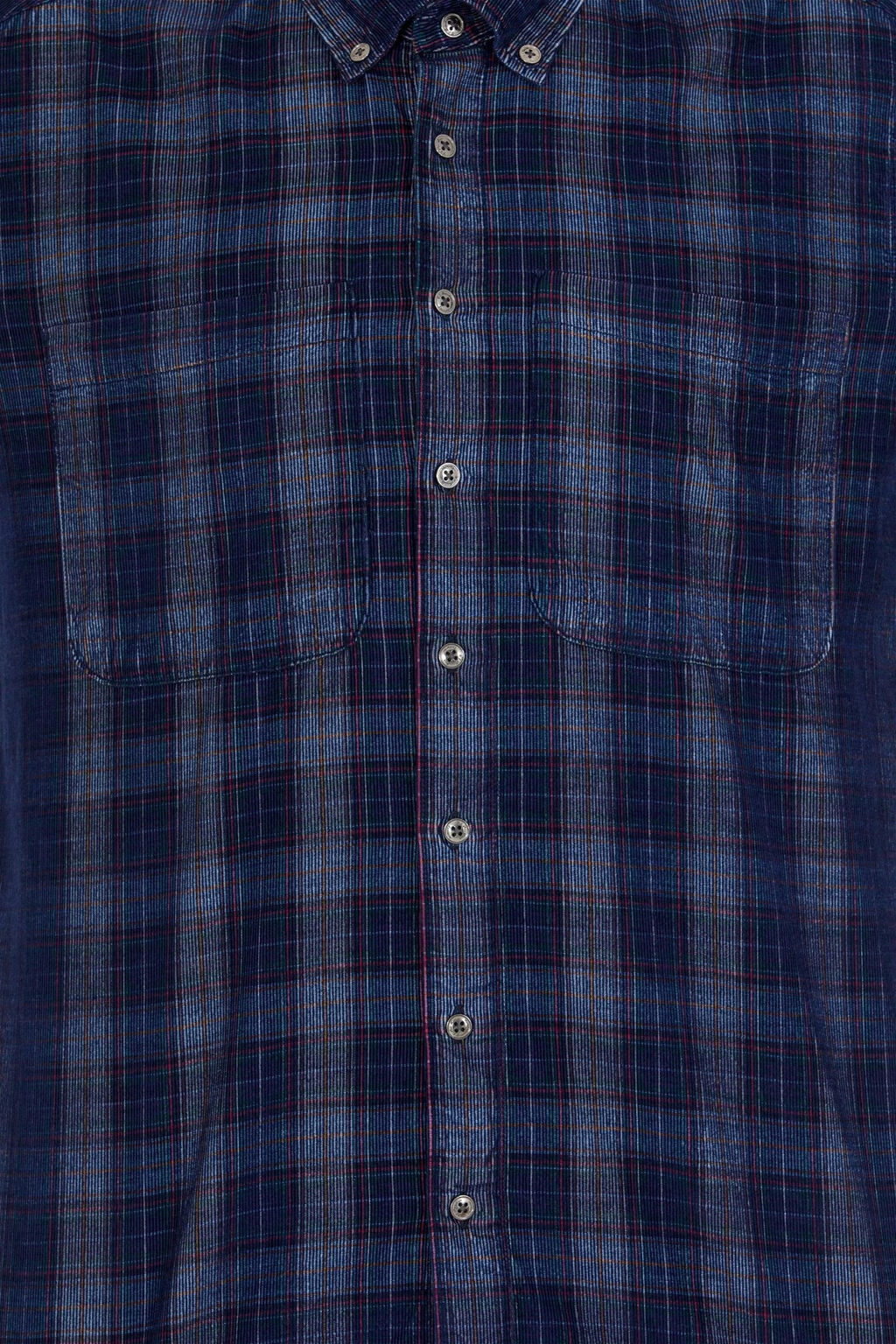 U. S. Polo Assn Мужская темно-синяя рубашка в шотландскую клетку - U.s. polo assn фото 12