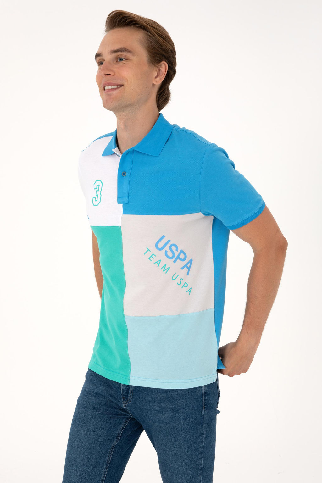 Erkek A__k Gri Ti__rt - U.s. polo assn фото 3