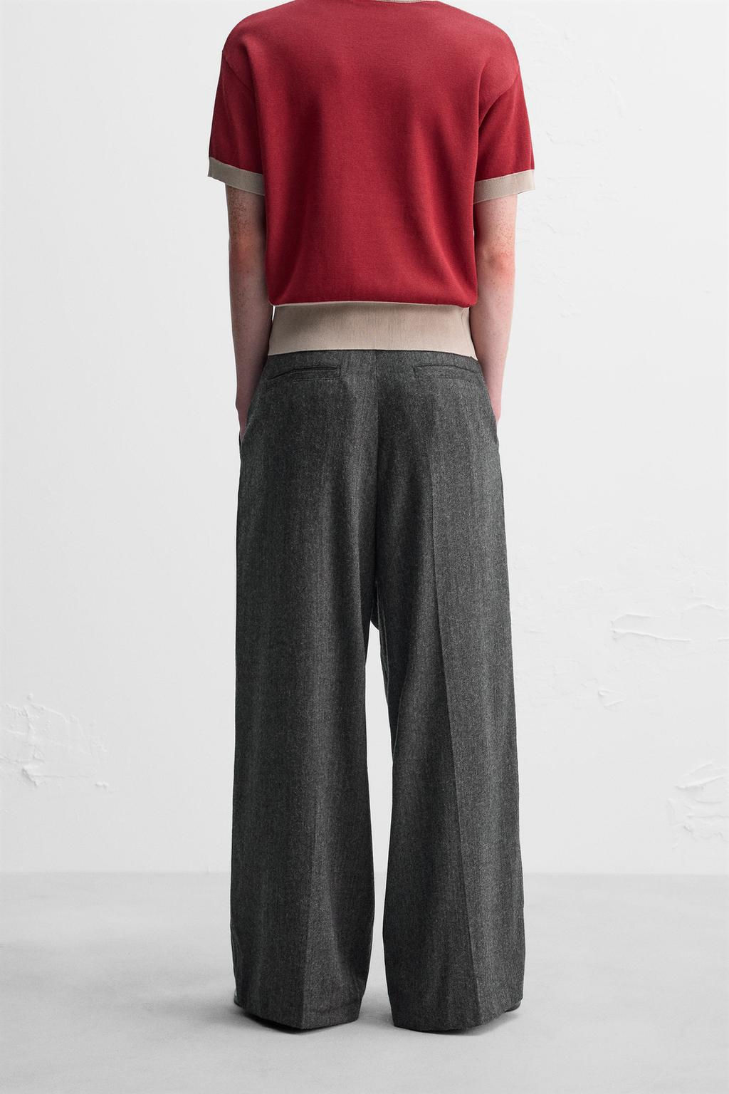HARRY LAMBERT BELTED TROUSERS - Zara фото 3