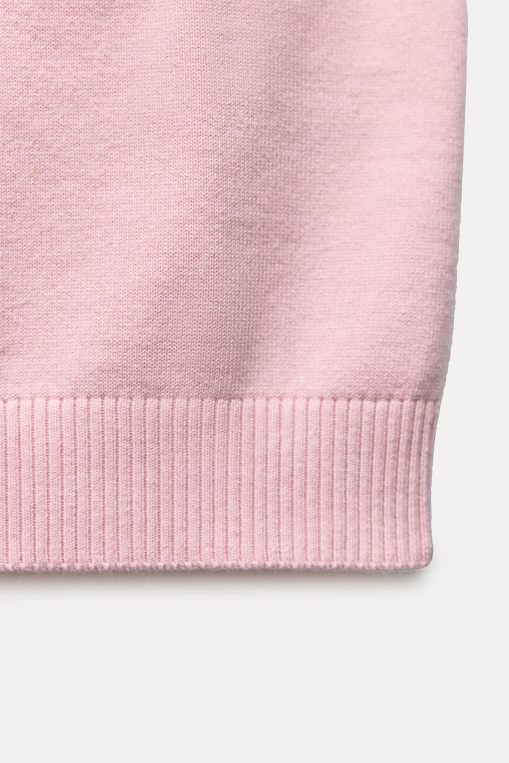 SLEEVELESS PLAIN KNIT TOP - Zara фото 12