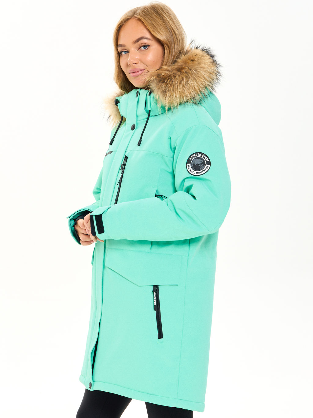 Женская парка Azimuth Гармония  фото 16