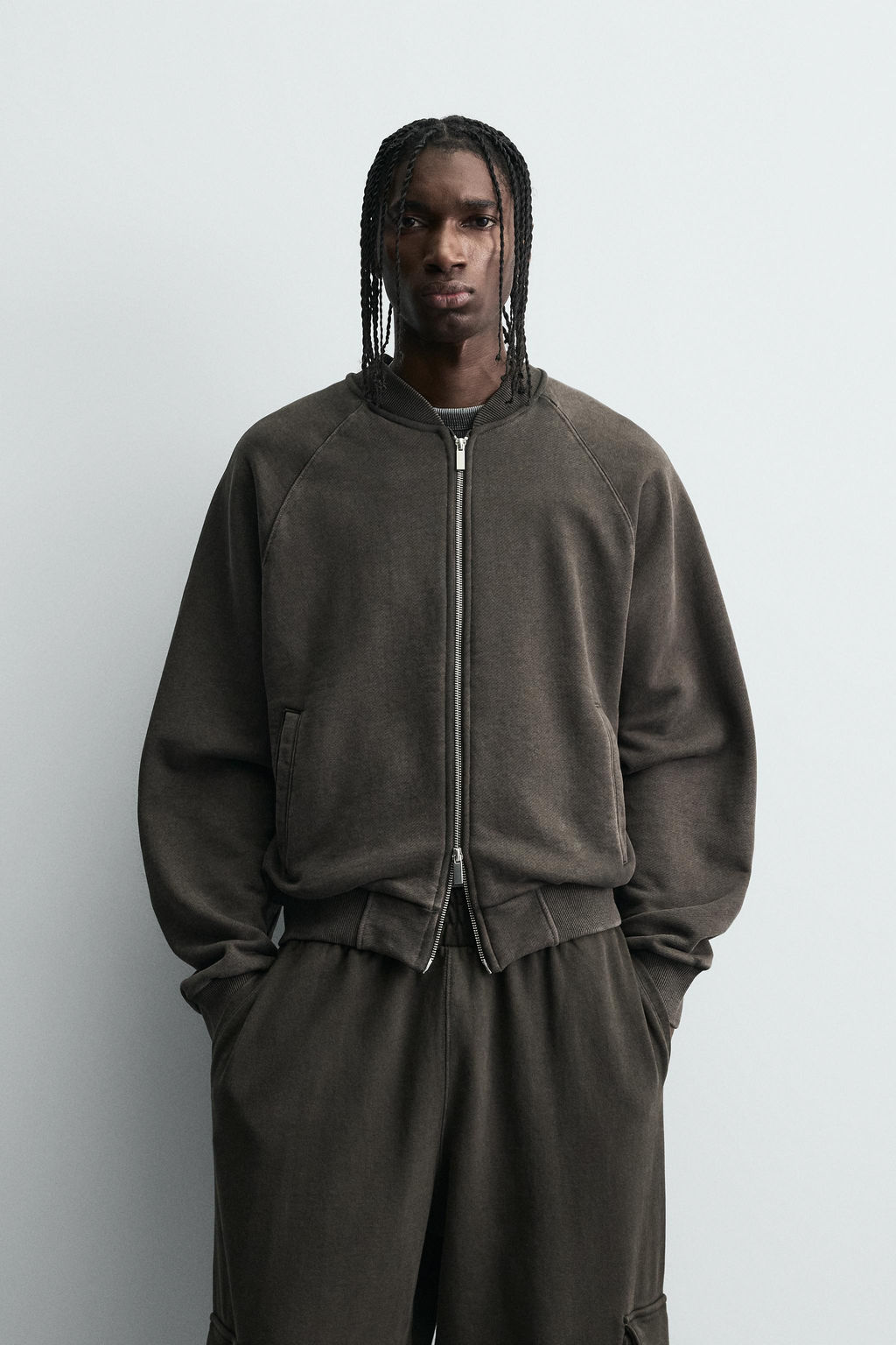 WASHED BOMBER JACKET - Zara фото 2