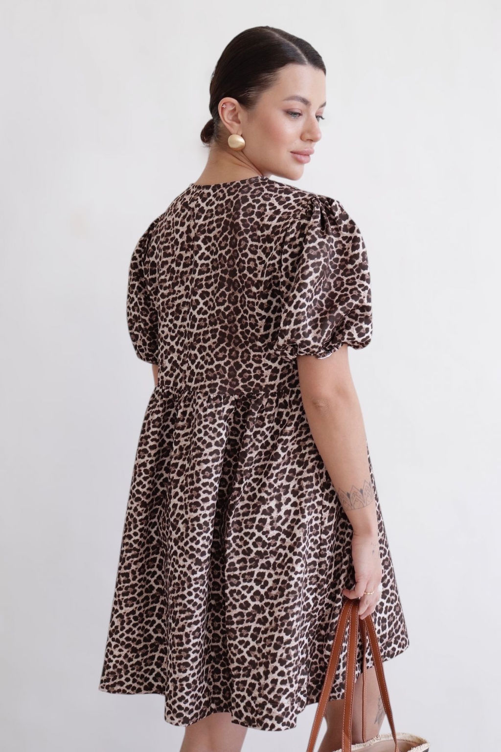 Martichelli Платье с анималистичным принтом  фото 5