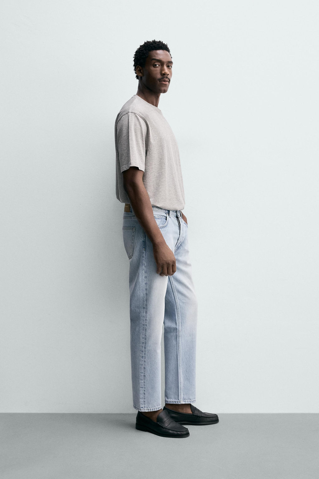 JEANS REGULAR FIT / Azul claro - Zara фото 4