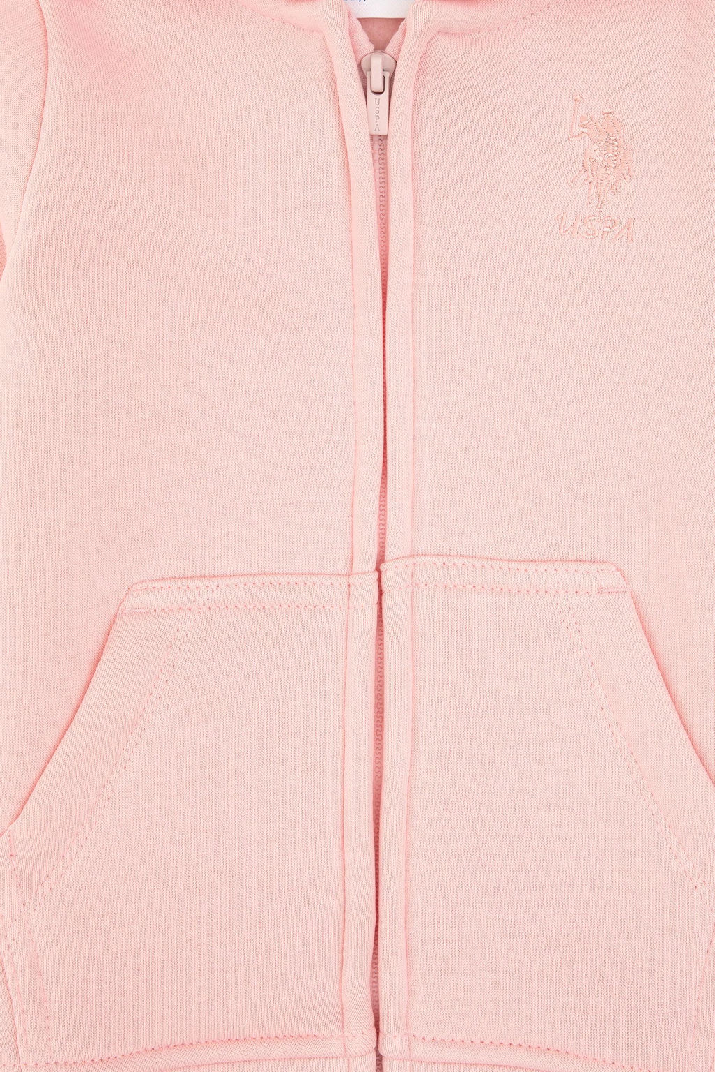 K_z _ocuk Toz Pembe Basic Sweatshirt - U.s. polo assn фото 4