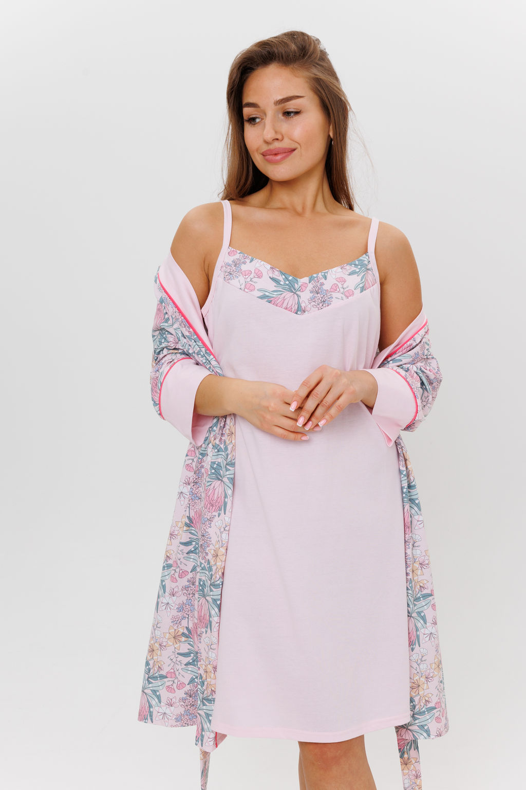 № 1939 Комплект (халат и сорочка) - Modellini фото 3