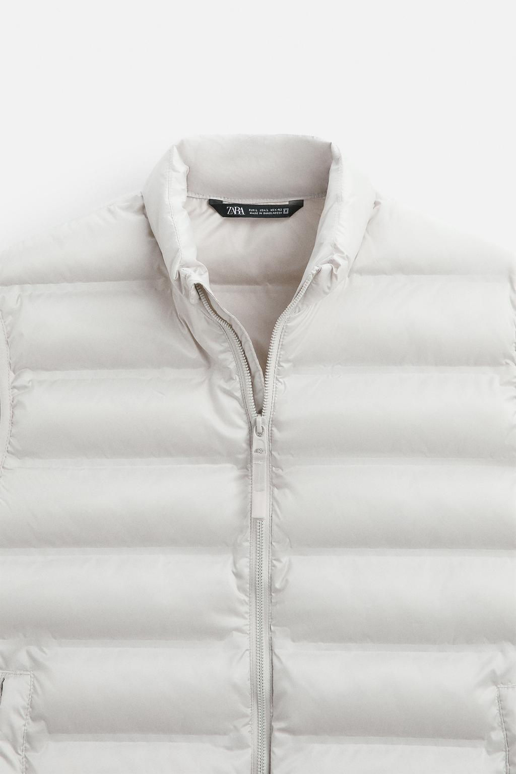 LIGHTWEIGHT PUFFER GILET - Zara фото 8