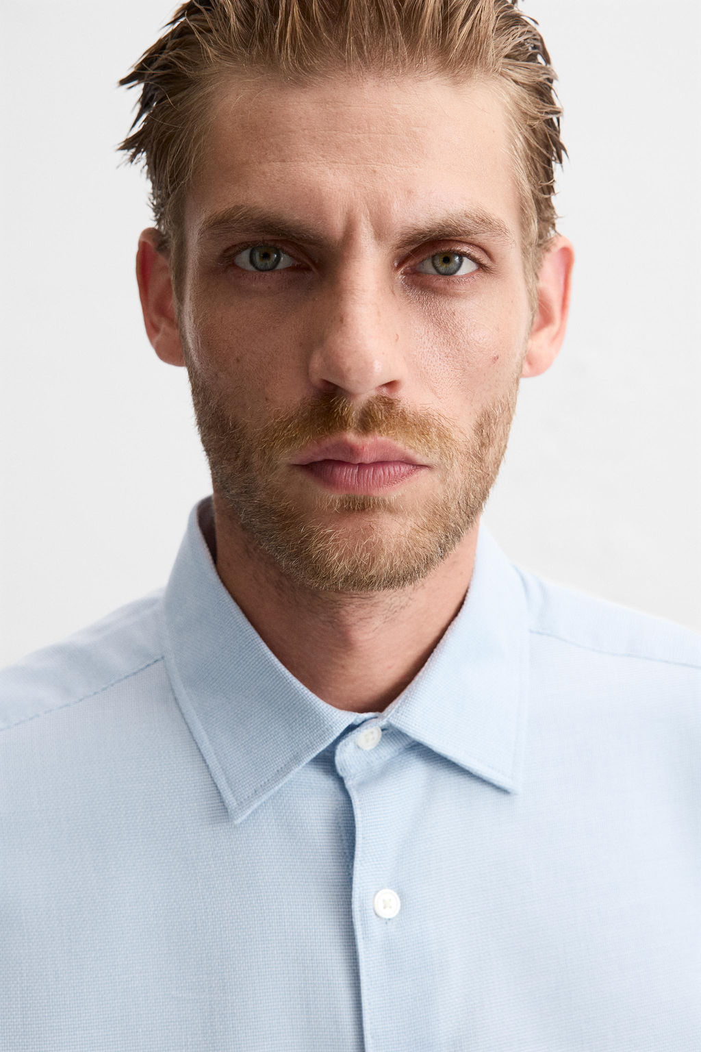 EASY CARE TEXTURED SHIRT - Zara фото 5