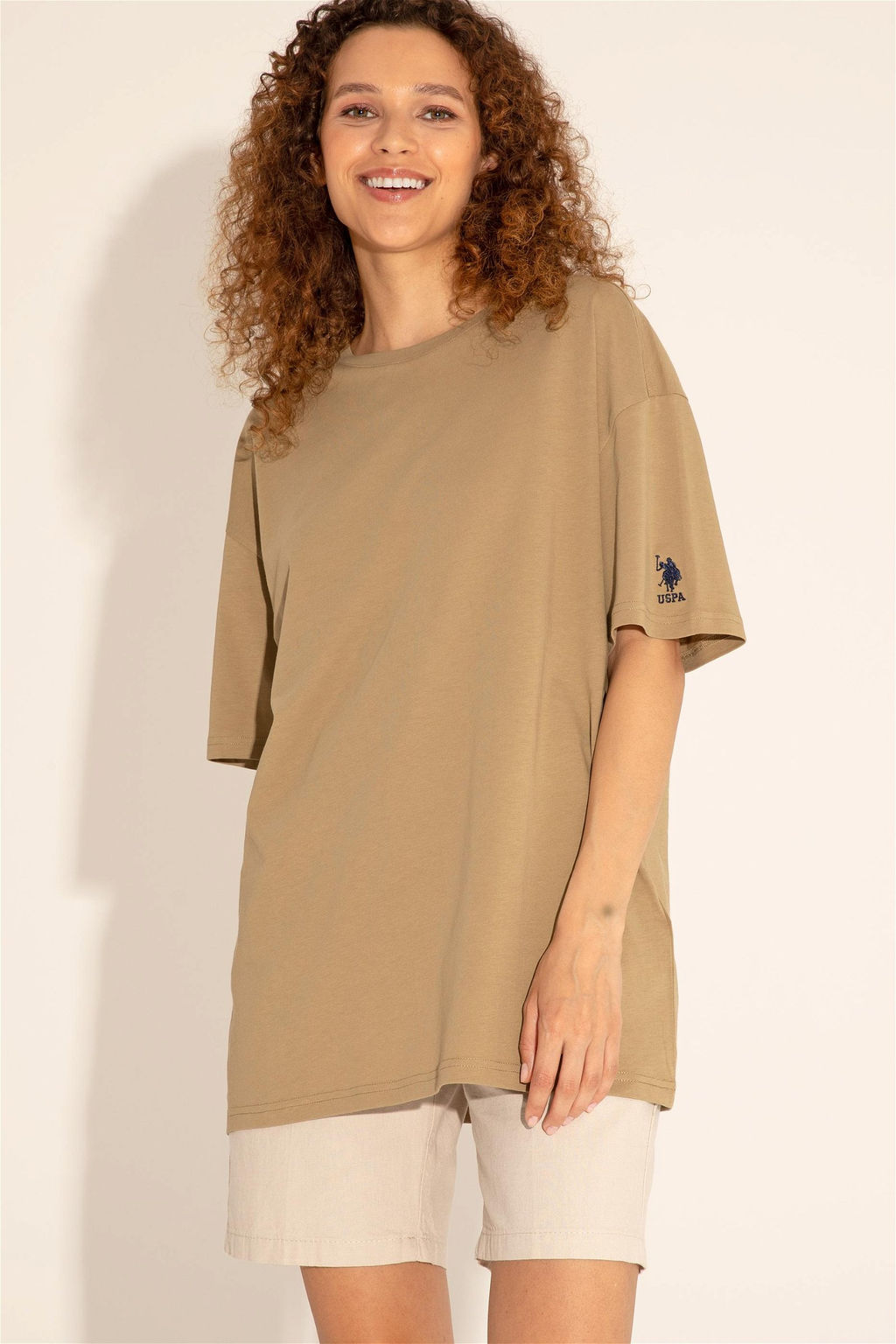 Мужская футболка цвета хаки - U.s. polo assn фото 10