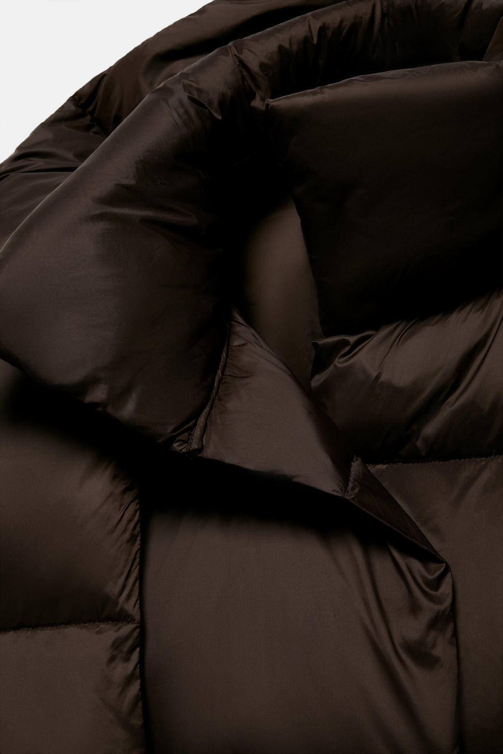 WATER-REPELLENT AND WINDPROOF DOWN JACKET WITH HOODIE - Zara фото 11