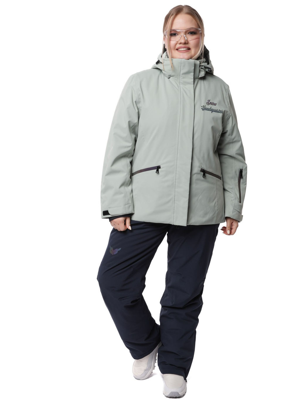 Костюм VKB-0218 Сиреневый - Snow headquarter фото 25