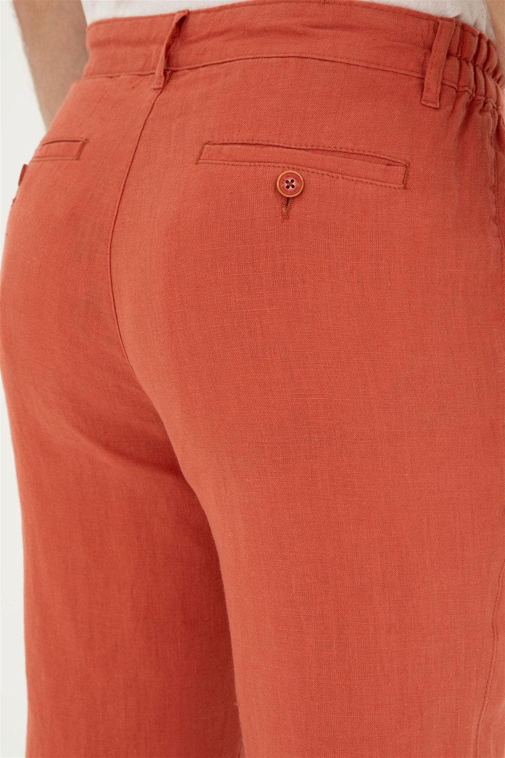 U. S. Polo Assn / Мужские брюки из плотной ткани пудрового цвета - U.s. polo assn фото 6