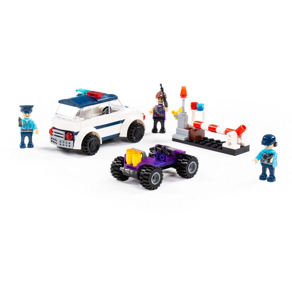 Конструктор Классик Город. Полиция-3 (177 элементов) (в коробке) - Полесье фото 4