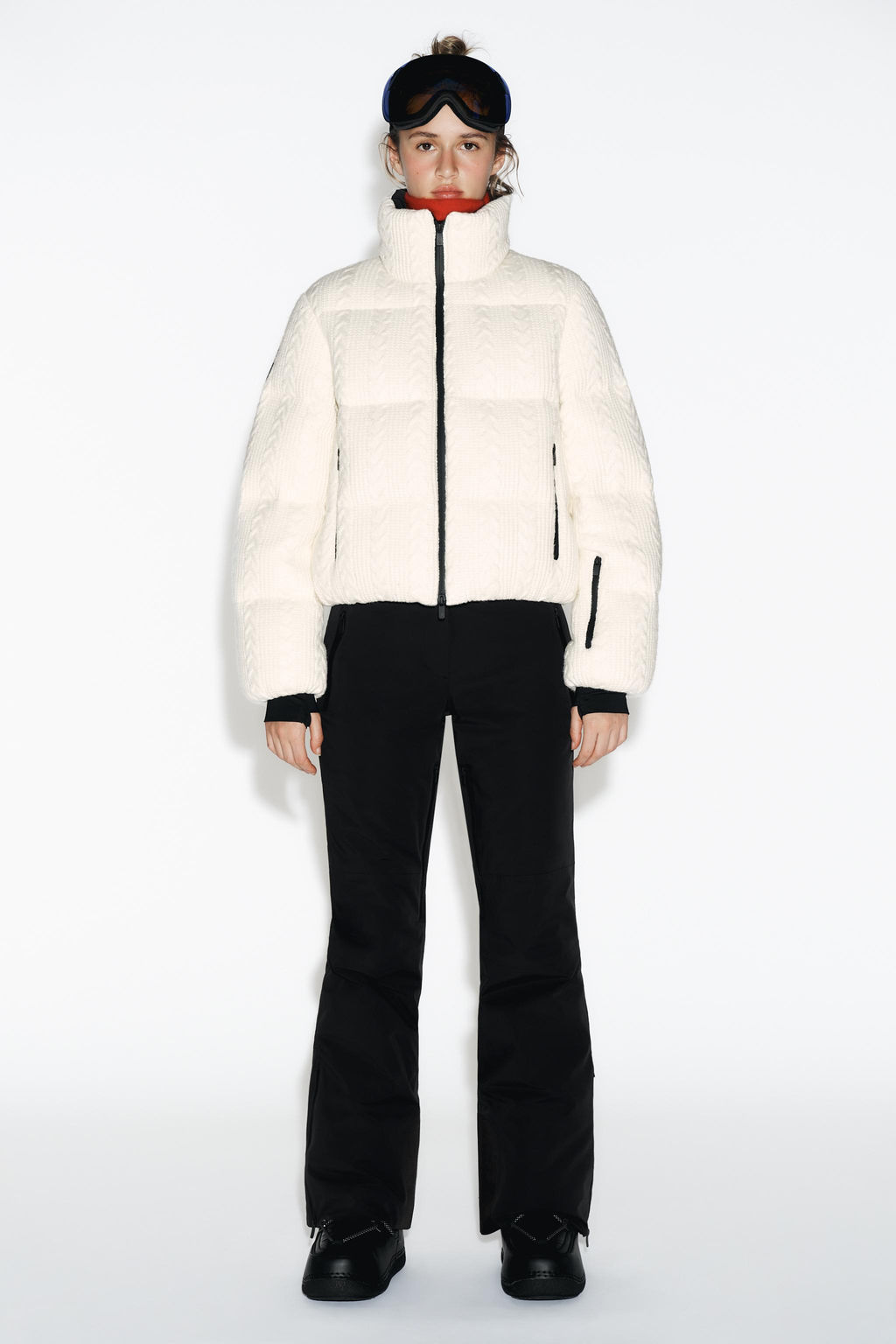 FLEECE HEIQ XREFLEX RECCO® TECHNOLOGY SKI COLLECTION PUFFER JACKET - Zara фото 16