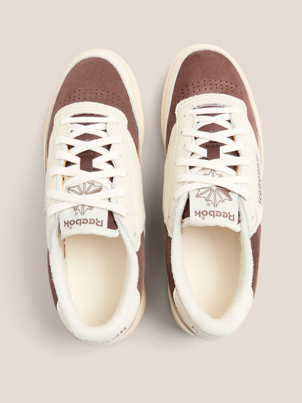 Кеды REEBOK CLUB C REVENGE VINTAGE II Артикул 4493512, молочно-белый