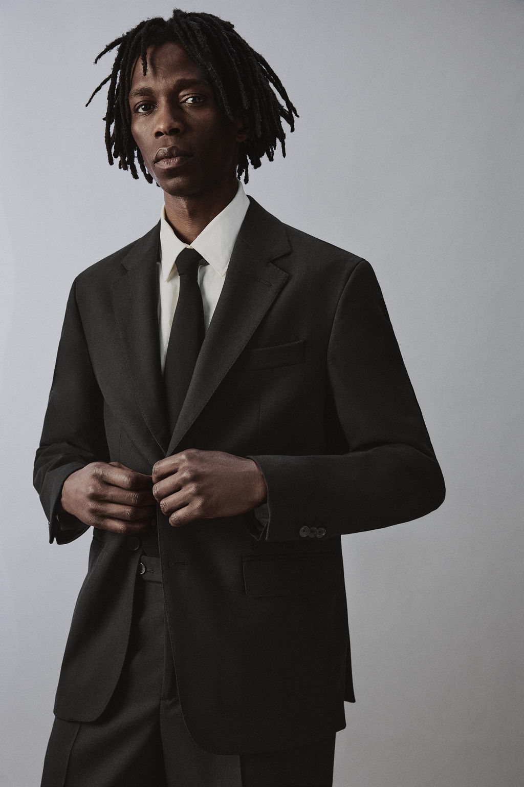 BLAZER TRAJE 100% LANA / Negro - Zara фото 6