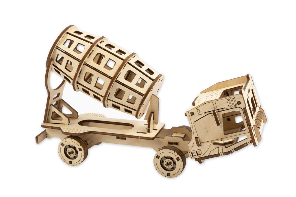 REZARK BIR-014 Пазл 3D 102 элемент. Бетономешалка