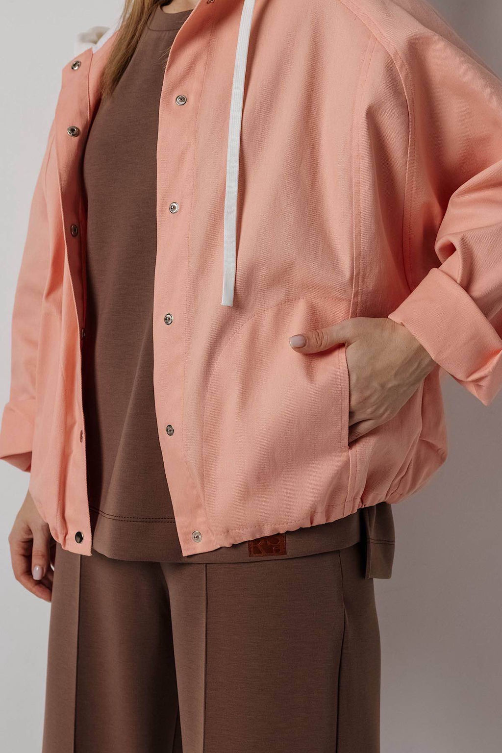 Жакет женский 4528/02/Лососевый - Rise фото 7