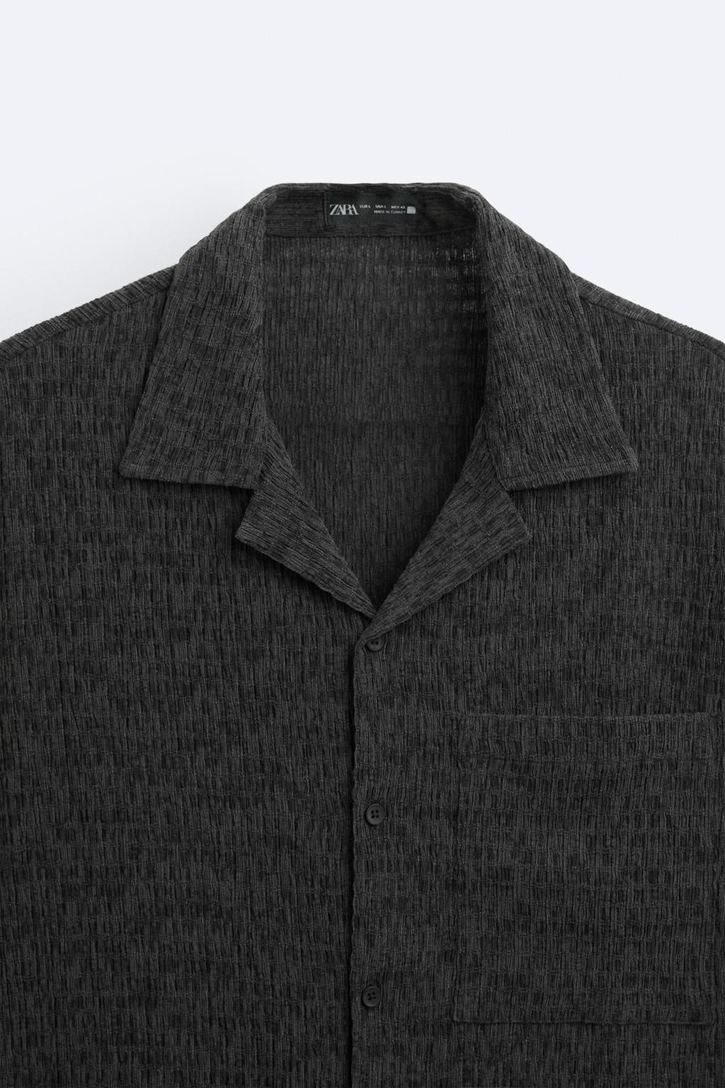 TEXTURED SHIRT - Zara фото 17