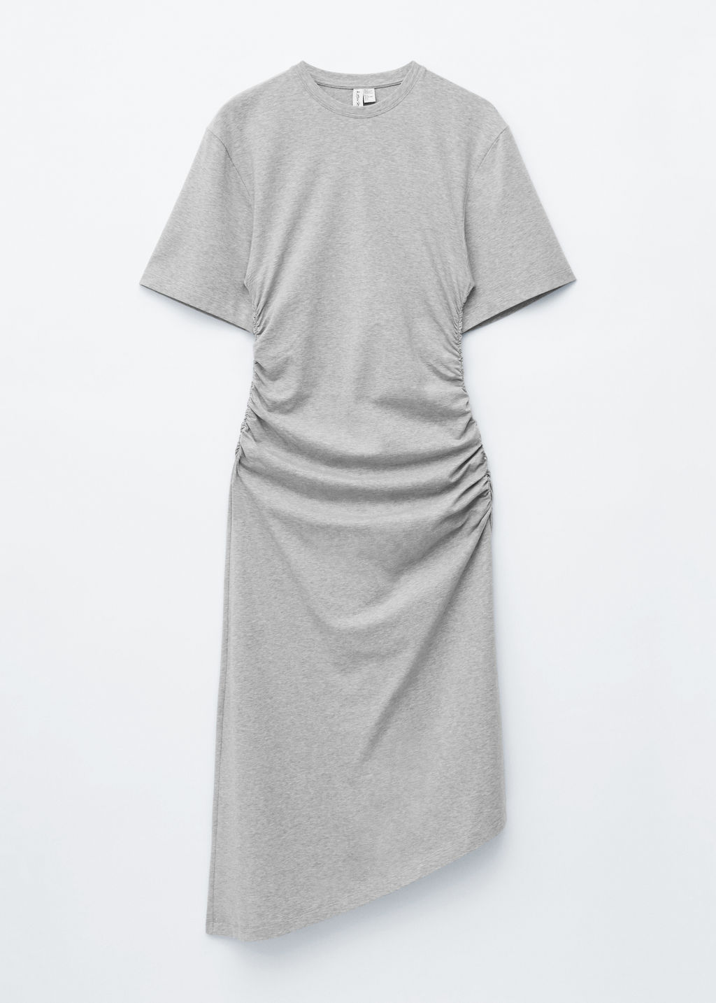 Vestido midi asim?trico tipo camiseta - H&m фото 2