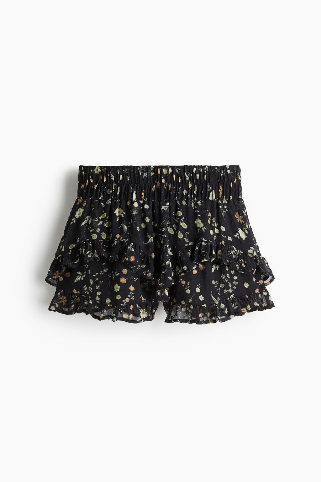 Falda pantal?n en plumeti con volantes - H&m фото 2