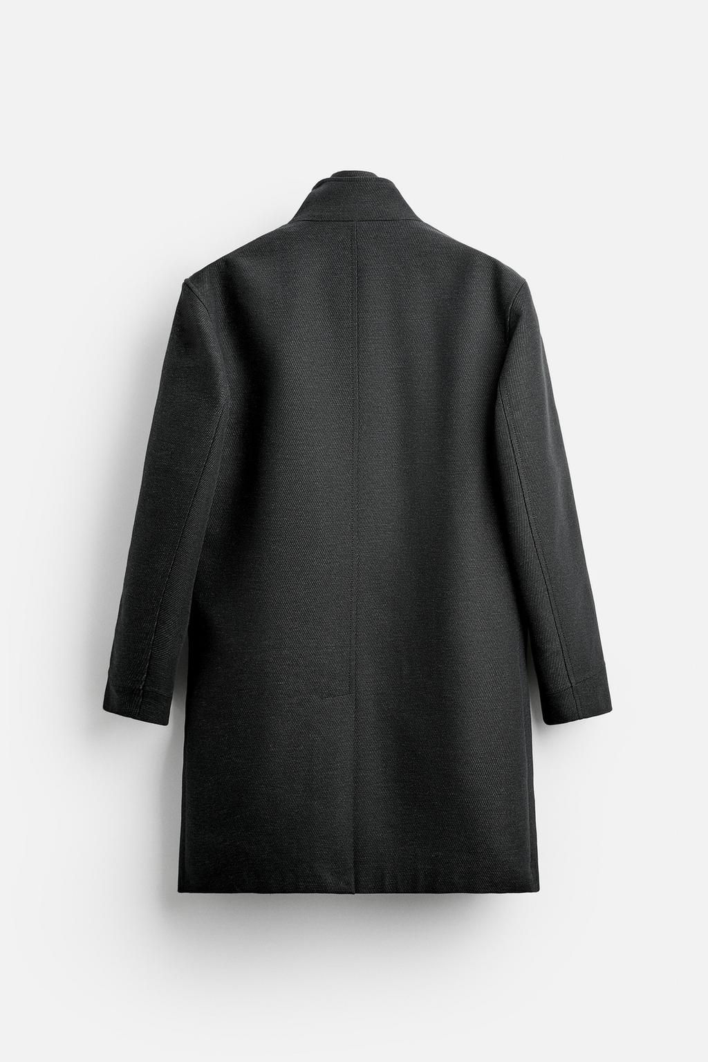 COAT WITH DETACHABLE COLLAR - Zara фото 8