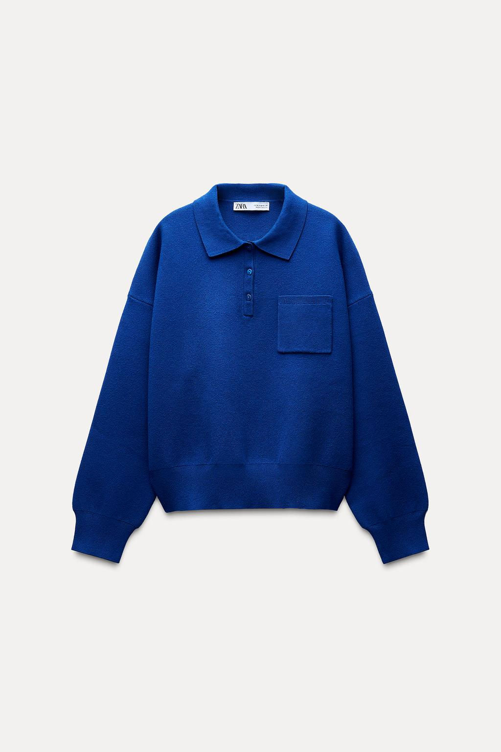 POLO NECK SWEATER WITH POCKET - Zara фото 5