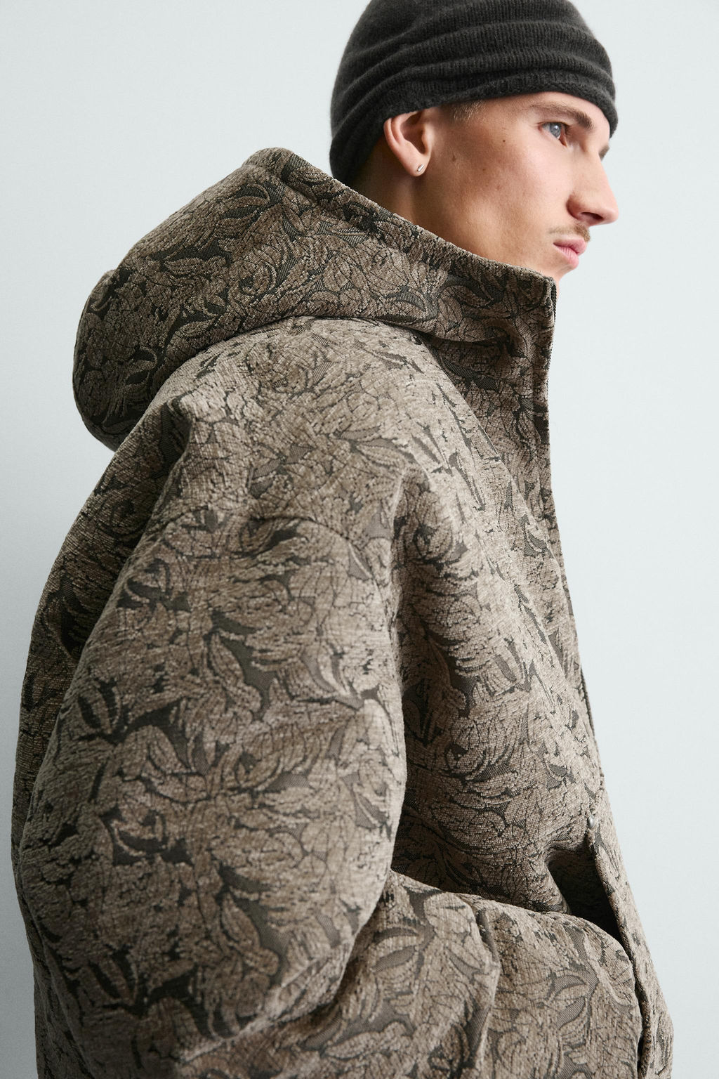 JACQUARD PUFFER JACKET - Zara фото 5