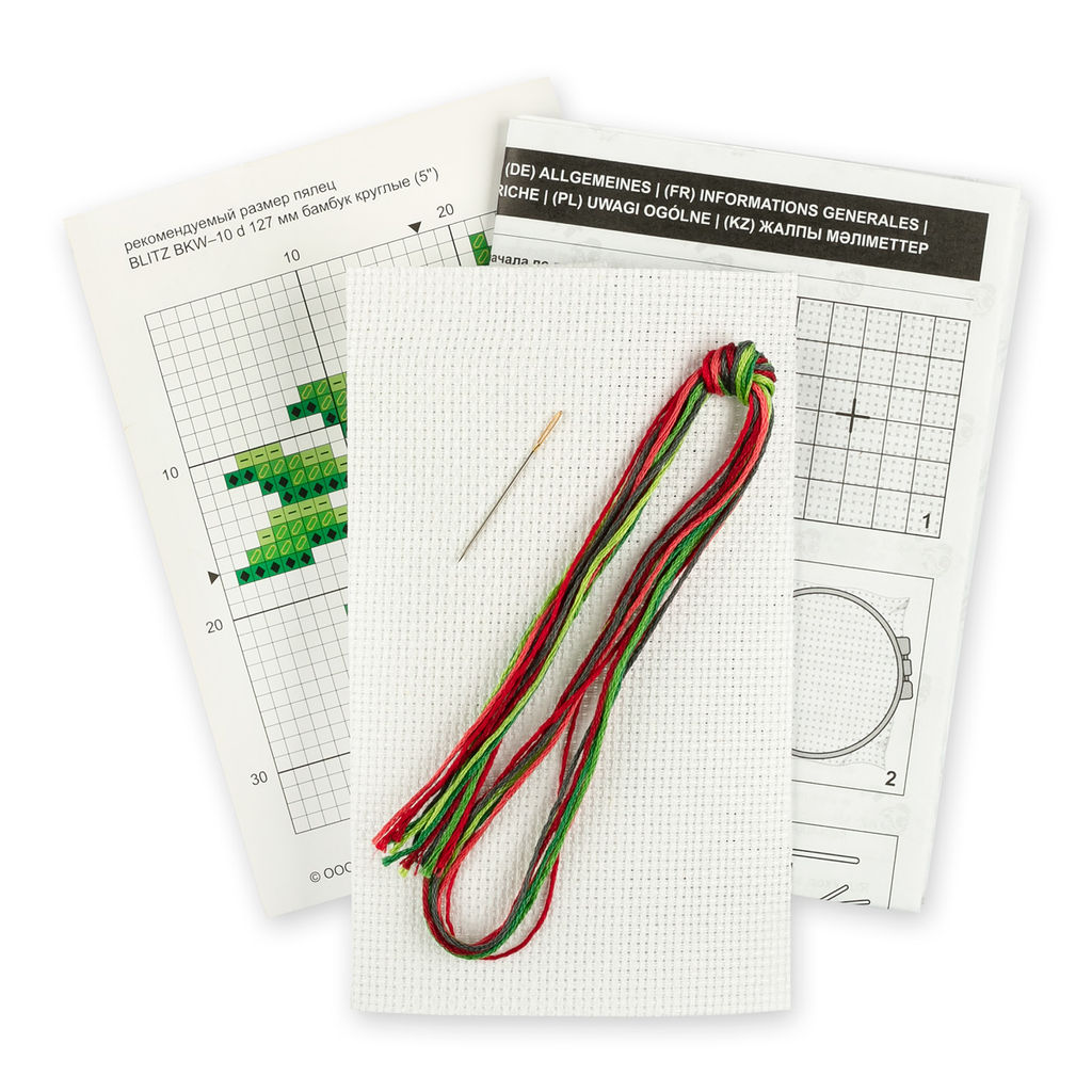 Klart набор для вышивания 12-041 Рябинка 9 х 9 см