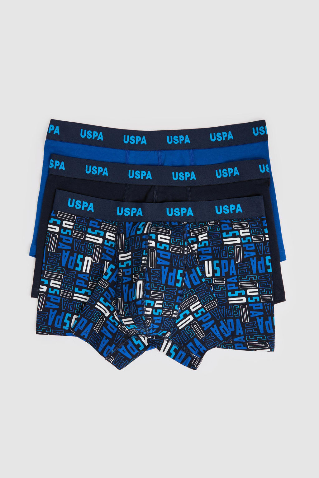 Erkek Lacivert 3l_ Boxer Tak_m_