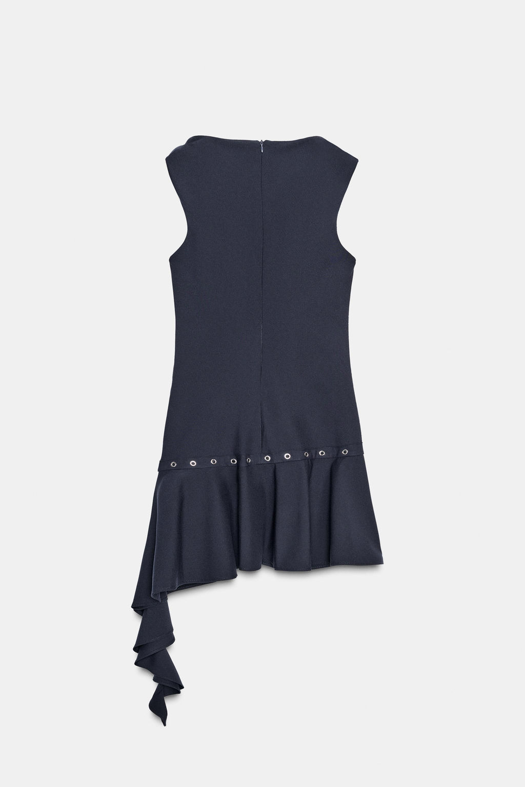 ASYMMETRIC SHORT DRESS WITH STUDS - Zara фото 7