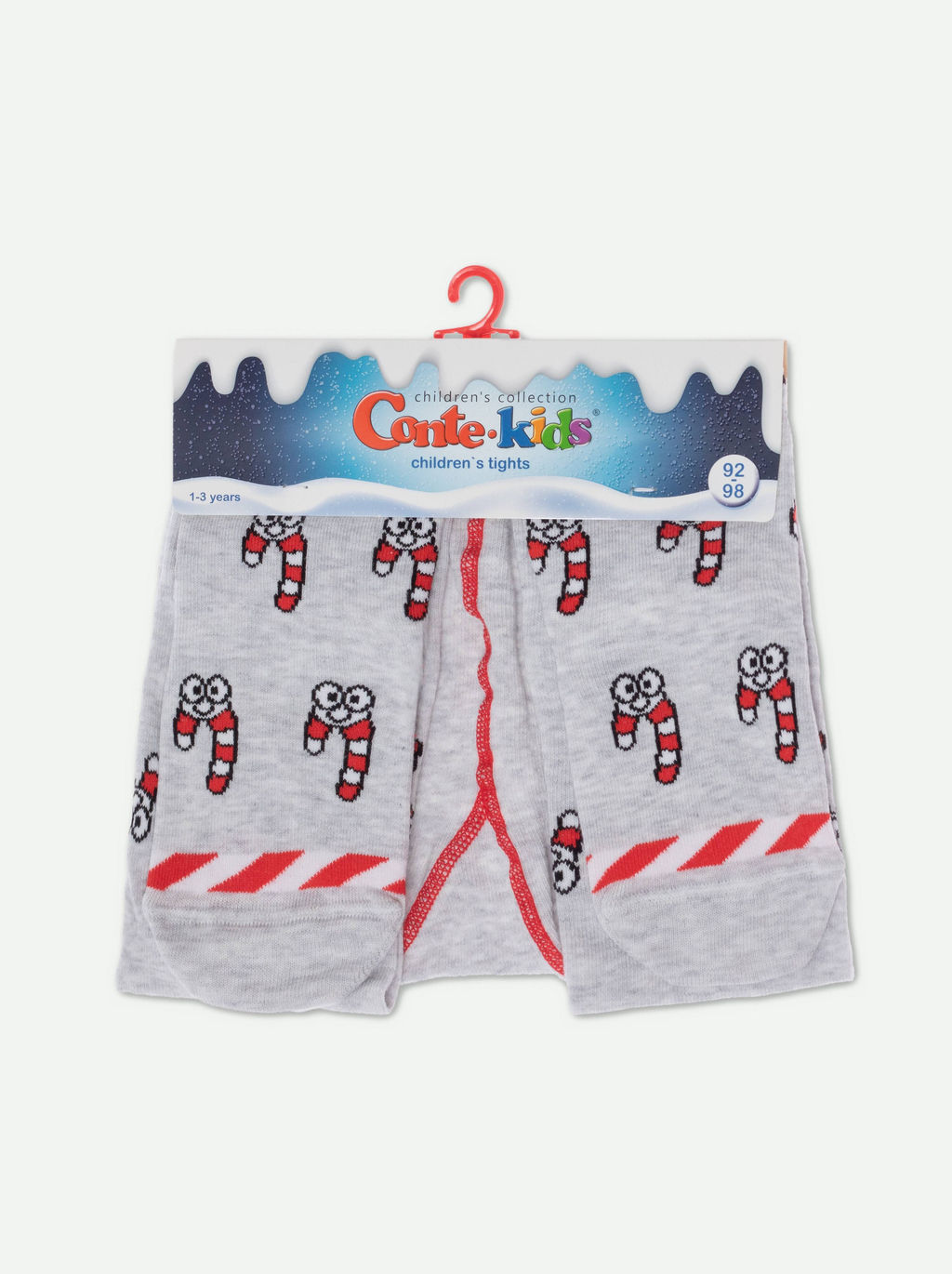 CONTE-KIDS NEW YEAR Колготки детские светло-серый - Conte elegant фото 15