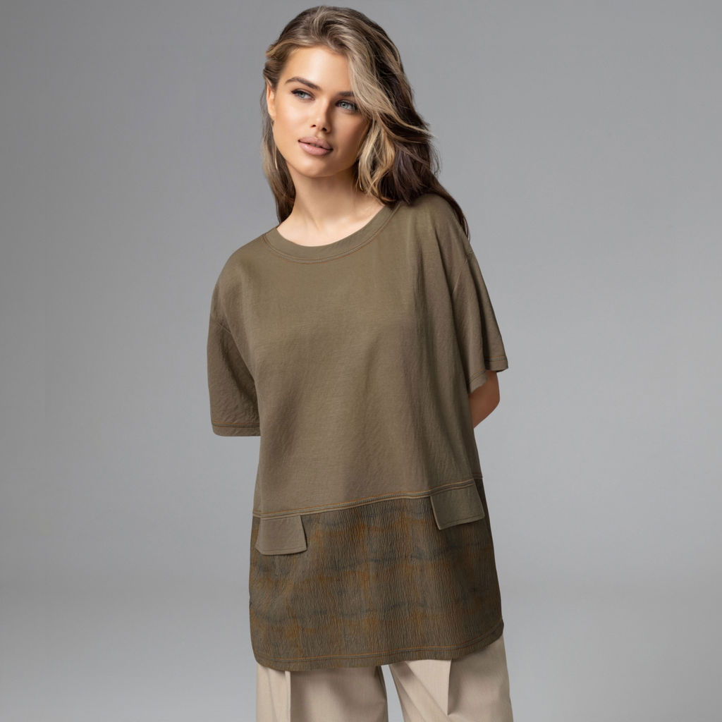 Футболка с вискозой, Стальной взгляд (эстетика) - Charutti фото 4