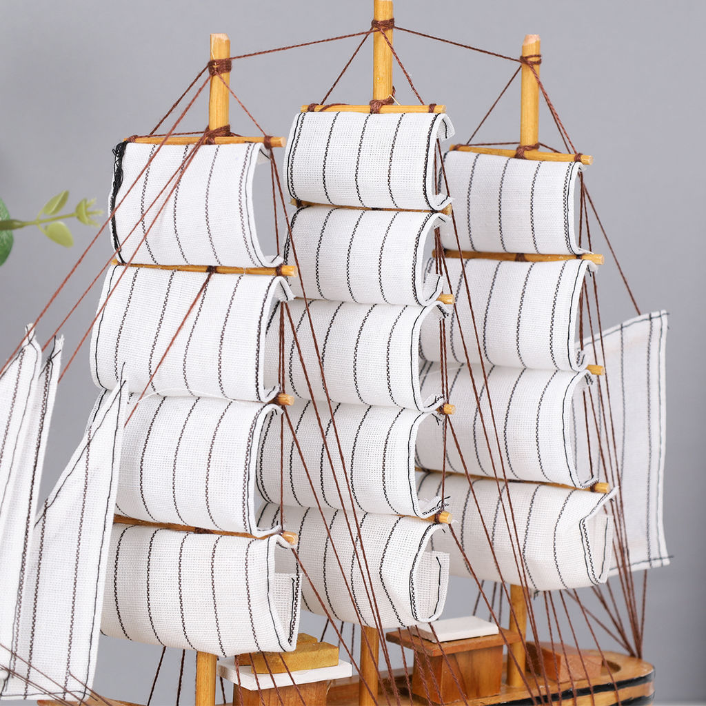 Макет парусного корабля 32х32 см / 6806G /уп 18/ - Галеонтрейд фото 9