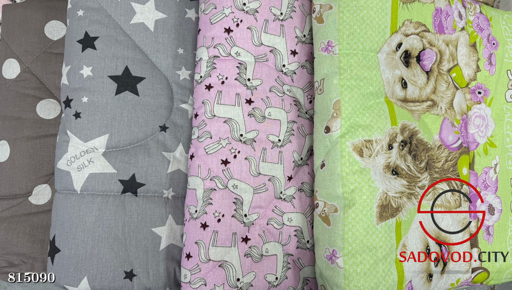 Одеяло на кроватку детское