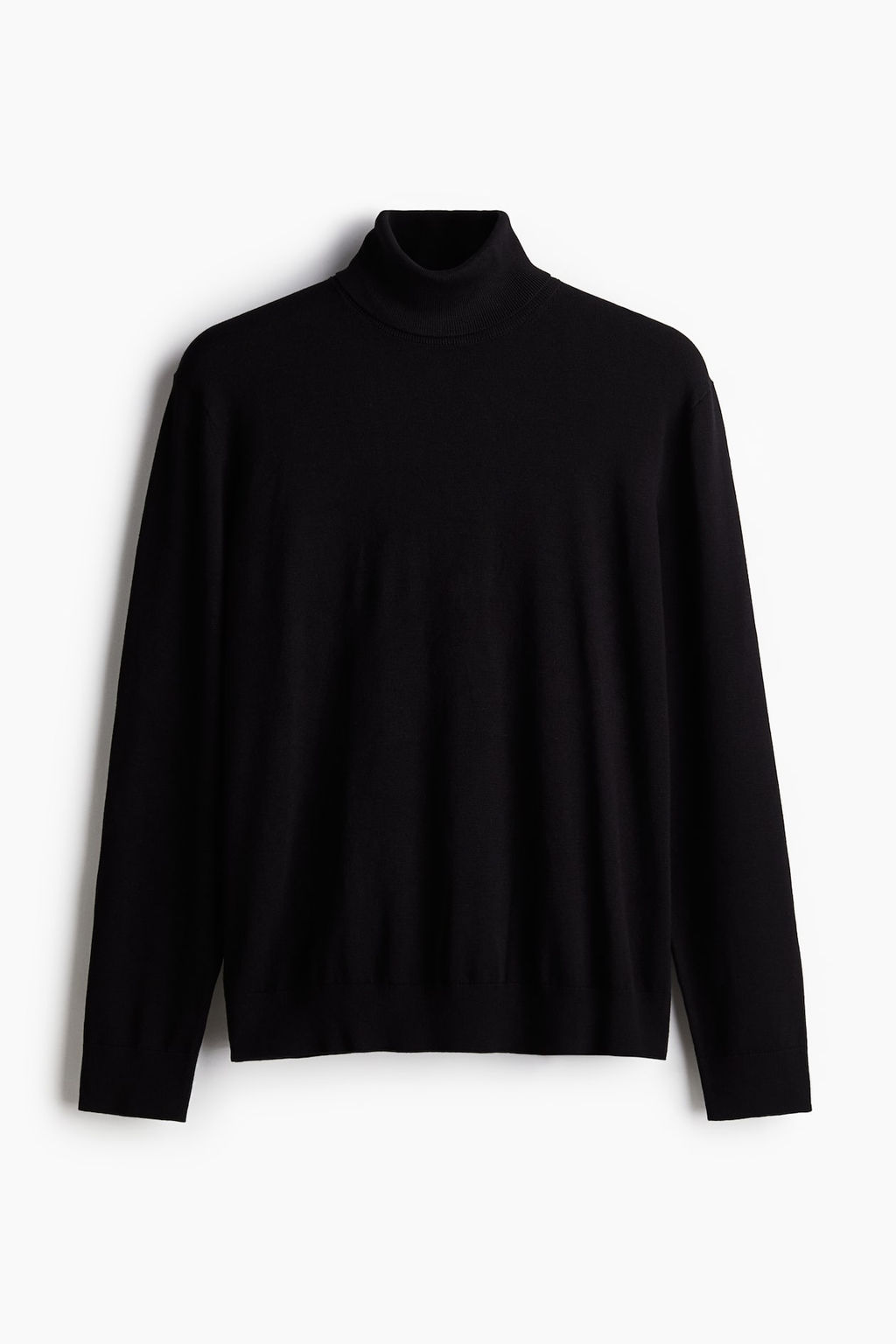 Jersey de cuello alto en punto fino Slim Fit - H&m фото 5