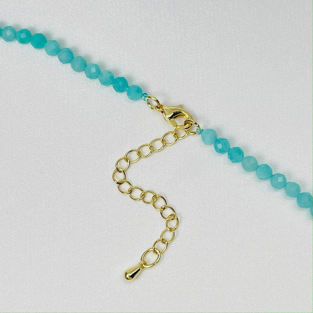 Колье из Амазонита 43 см +