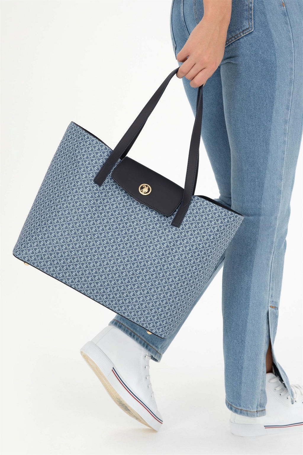 Женская джинсовая сумка через плечо - U.s. polo assn фото 2