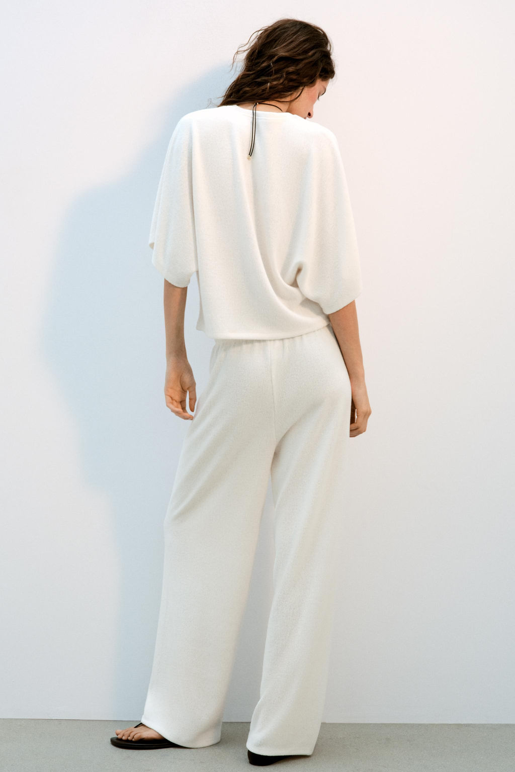 TOP R?STICO MANGA CORTA / Crudo - Zara фото 5