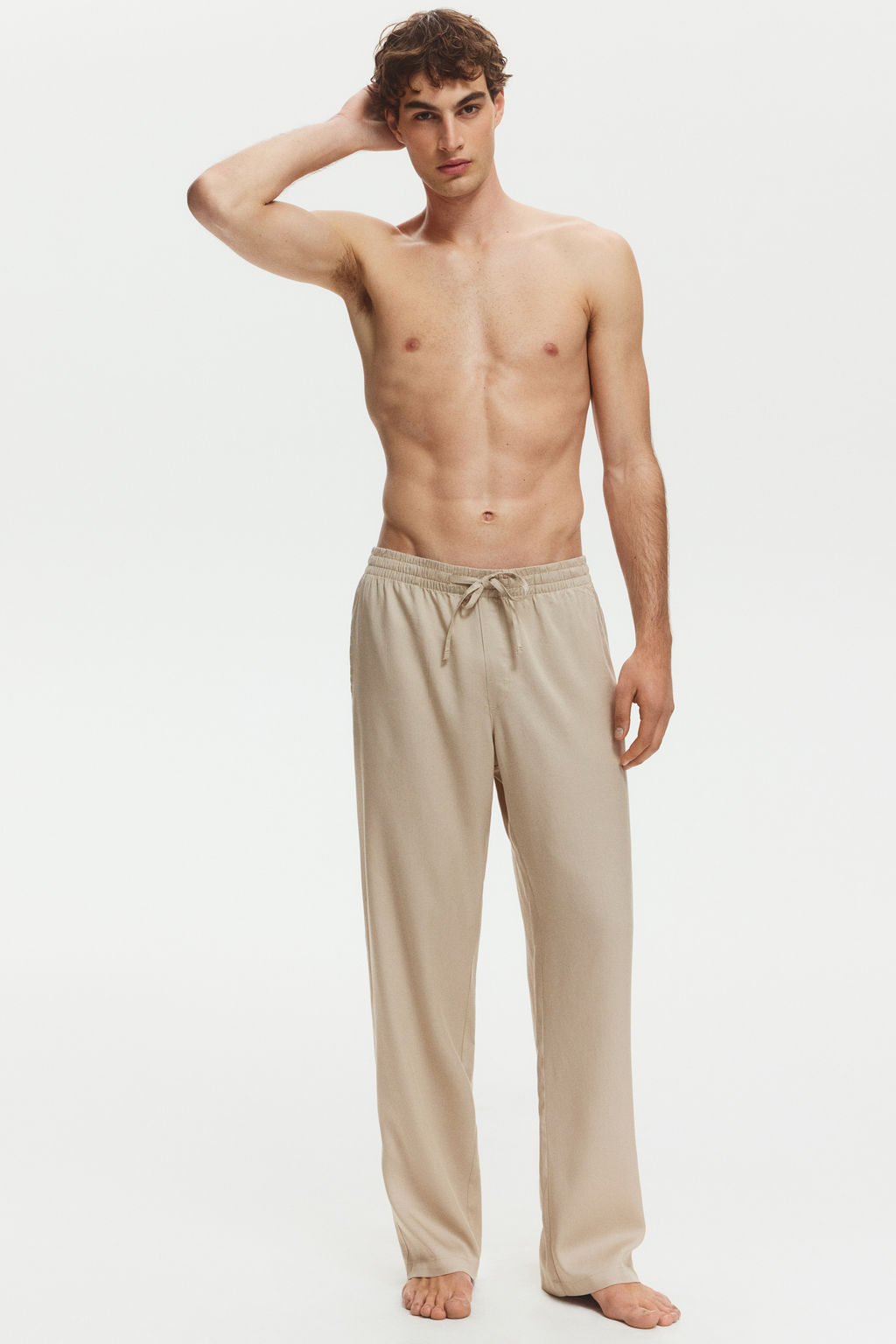Pantal?n de lyocell Relaxed Fit - H&m фото 4