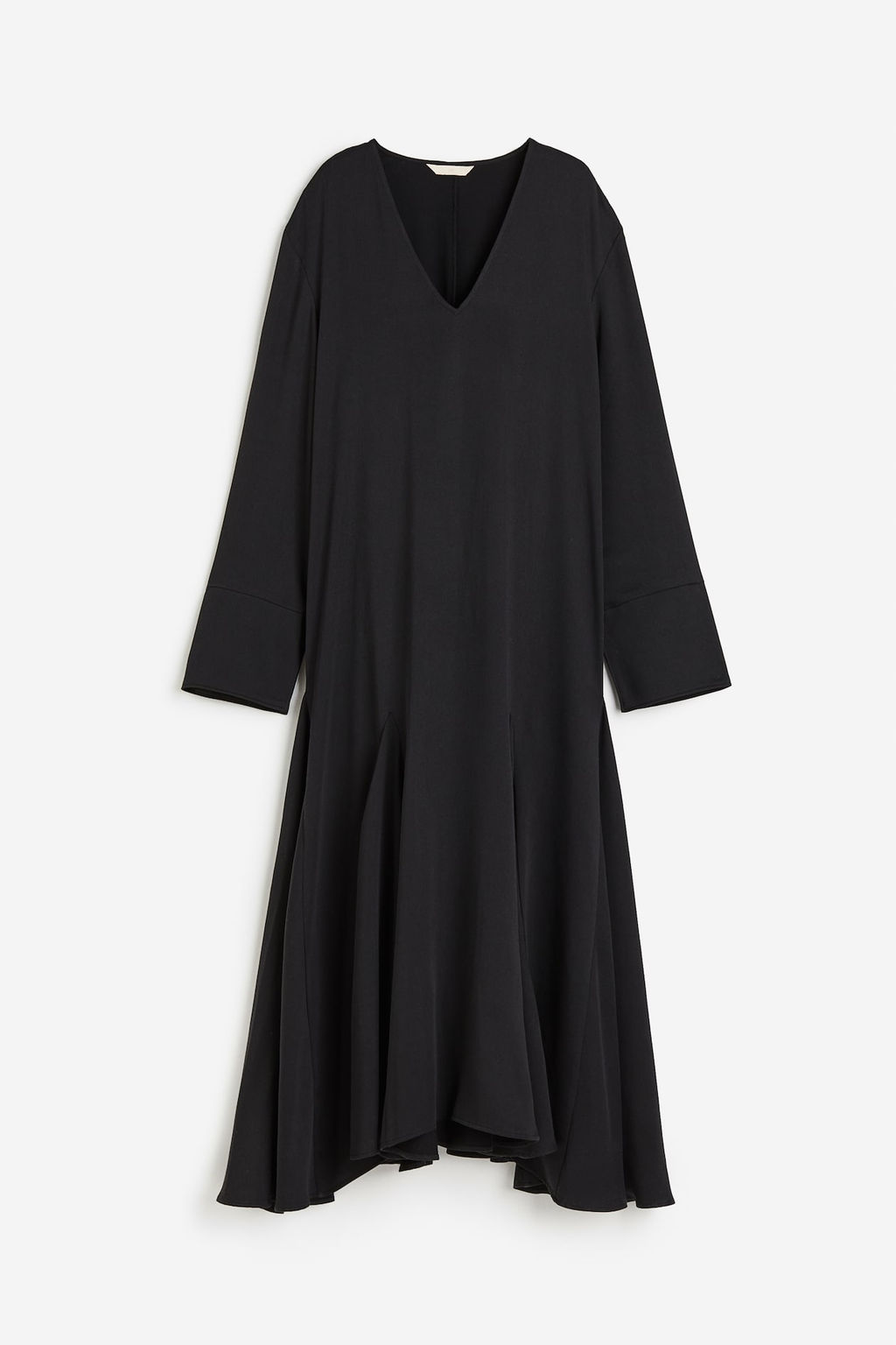 Vestido de saten en mezcla de lyocell
